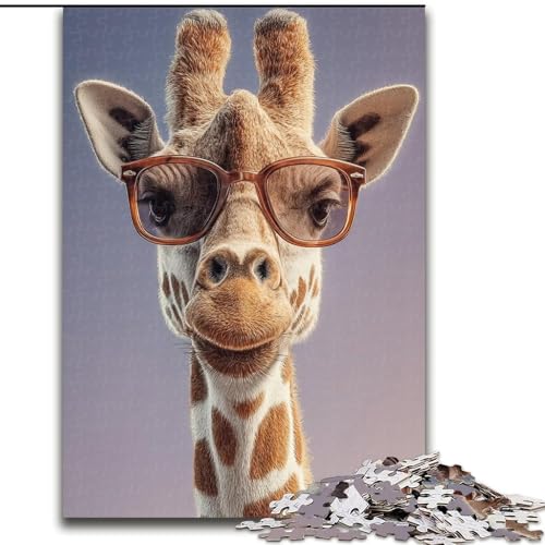 Puzzle 1000 Teile für Erwachsene Giraffe, Geeignet für Personen ab 14 Jahren Lernspiele Wichtelgeschenke 26x38cm Puzzle 1000 Teile für Erwachsene Giraffe, Geeignet für Personen ab 14 Jahren Lernspiele Wichtelgeschenke 26x38cm von LYXIANY