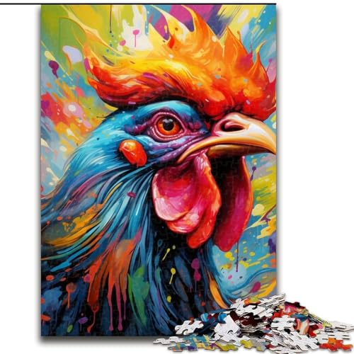 Puzzle 1000 Teile für Erwachsene Hahn-Puzzle für Erwachsene 26x38cm Denksportaufgabe, Spiel für Erwachsene, interaktive Familienaktivität Puzzle 1000 Teile für Erwachsene Hahn-Puzzle für Erwachsene 26x38cm Denksportaufgabe, Spiel für Erwachsene, interaktive Familienaktivität von LYXIANY