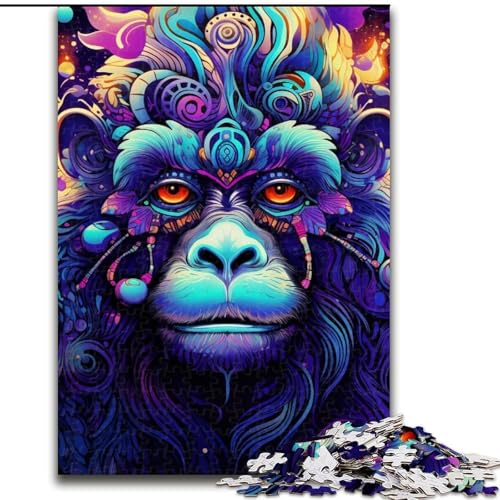 Puzzle 1000 Teile für Erwachsene Lila AFFE Puzzle für Erwachsene 50x75cm Denksportaufgabe, Spiel für Erwachsene, interaktive Familienaktivität Puzzle 1000 Teile für Erwachsene Lila AFFE Puzzle für Erwachsene 50x75cm Denksportaufgabe, Spiel für Erwachsene, interaktive Familienaktivität von LYXIANY