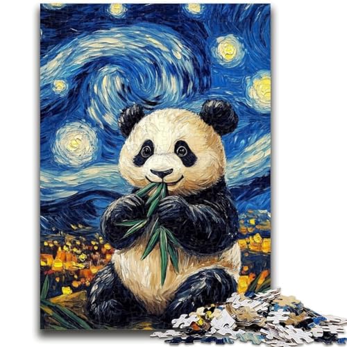 Puzzle 1000 Teile für Erwachsene Nachthimmel-Panda Denkspiel Lernspiel für Geburtstag, Weihnachten für ab 14 Jahren 50x75cm Puzzle 1000 Teile für Erwachsene Nachthimmel-Panda Denkspiel Lernspiel für Geburtstag, Weihnachten für ab 14 Jahren 50x75cm von LYXIANY