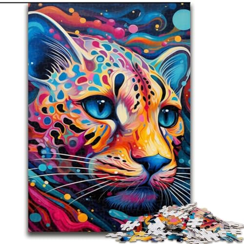 Puzzle 1000 Teile für Erwachsene Ozelot-Puzzles für Erwachsene 50x75cm Denksportaufgabe, Spiel für Erwachsene, interaktive Familienaktivität Puzzle 1000 Teile für Erwachsene Ozelot-Puzzles für Erwachsene 50x75cm Denksportaufgabe, Spiel für Erwachsene, interaktive Familienaktivität von LYXIANY