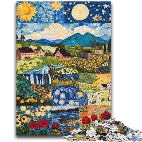 Puzzle 1000 Teile für Erwachsene Sonnenblume für und ab 14 Jahren Mitmachspiel Weihnachtsspiel Geschenke 26x38cm Puzzle 1000 Teile für Erwachsene Sonnenblume für und ab 14 Jahren Mitmachspiel Weihnachtsspiel Geschenke 26x38cm von LYXIANY
