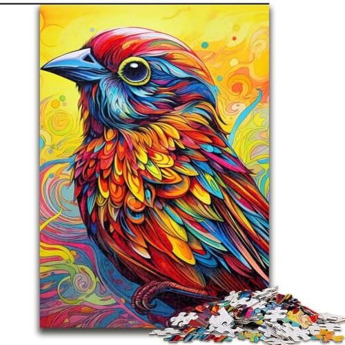 Puzzle 1000 Teile für Erwachsene Spatzen-Puzzle für Erwachsene 26x38cm Denksportaufgabe, Spiel für Erwachsene, interaktive Familienaktivität von LYXIANY