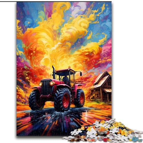 Puzzle 1000 Teile für Erwachsene Traktor-Puzzles für Erwachsene Geburtstagsgeschenkidee, anspruchsvolles Denkspiel 50x75cm Puzzle 1000 Teile für Erwachsene Traktor-Puzzles für Erwachsene Geburtstagsgeschenkidee, anspruchsvolles Denkspiel 50x75cm von LYXIANY
