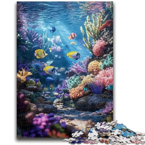 Puzzle 1000 Teile für Erwachsene Unterwasserwelt für und ab 14 Jahren Mitmachspiel Weihnachtsspiel Geschenke 50x75cm Puzzle 1000 Teile für Erwachsene Unterwasserwelt für und ab 14 Jahren Mitmachspiel Weihnachtsspiel Geschenke 50x75cm von LYXIANY