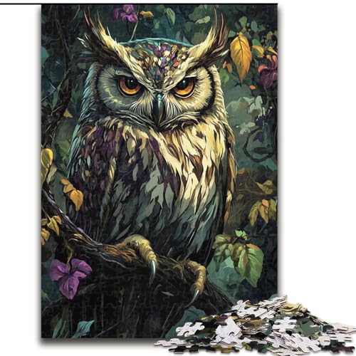 Puzzle 1000 Teile für Erwachsene Waldeule, Geeignet für Personen ab 14 Jahren Lernspiele Wichtelgeschenke 26x38cm Puzzle 1000 Teile für Erwachsene Waldeule, Geeignet für Personen ab 14 Jahren Lernspiele Wichtelgeschenke 26x38cm von LYXIANY