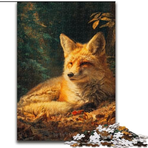 Puzzle 1000 Teile für Erwachsene Waldfuchs, Geeignet für Personen ab 14 Jahren Lernspiele Wichtelgeschenke 26x38cm Puzzle 1000 Teile für Erwachsene Waldfuchs, Geeignet für Personen ab 14 Jahren Lernspiele Wichtelgeschenke 26x38cm von LYXIANY