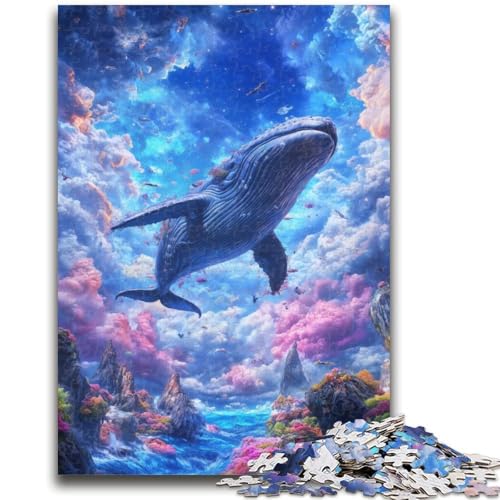 Puzzle 1000 Teile für Erwachsene Weltraumwal für und ab 14 Jahren Mitmachspiel Weihnachtsspiel Geschenke 26x38cm Puzzle 1000 Teile für Erwachsene Weltraumwal für und ab 14 Jahren Mitmachspiel Weihnachtsspiel Geschenke 26x38cm von LYXIANY