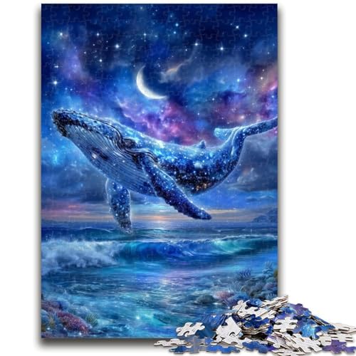 Puzzle 1000 Teile für Erwachsene und Jugendliche, Galaxie-Wal, Lernspiele, Heimdekoration, Lernspiel für Geburtstag, Weihnachten, 50x75cm von LYXIANY