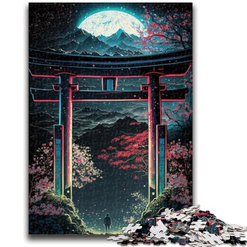 Puzzle 1000 Teile für Erwachsene und Jugendliche, Sanctuary Under The Stars, Familienspaß mit passendem Poster und Quizblatt, für Kinder ab 14 Jahren, 26x38cm Puzzle 1000 Teile für Erwachsene und Jugendliche, Sanctuary Under The Stars, Familienspaß mit passendem Poster und Quizblatt, für Kinder ab 14 Jahren, 26x38cm von LYXIANY