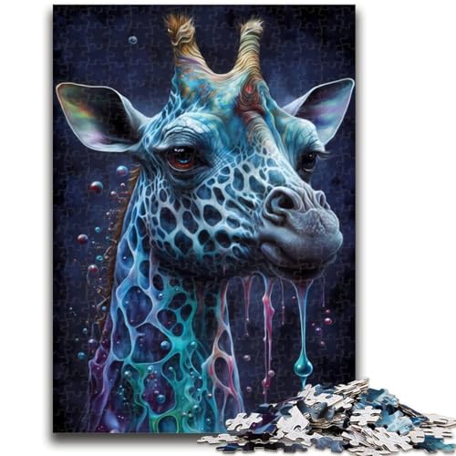 Puzzle 1000 Teile für Erwachsene und Jugendliche, liebenswertes Giraffenspielzeug, Lernspiele, stressabbauende Künstlersammlung, bildende Kunst, 50x75cm Puzzle 1000 Teile für Erwachsene und Jugendliche, liebenswertes Giraffenspielzeug, Lernspiele, stressabbauende Künstlersammlung, bildende Kunst, 50x75cm von LYXIANY