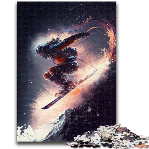 Puzzle 1000 Teile für Jugendliche Bergskifahren für und ab 14 Jahren Mitmachspiel Weihnachtsspiel Geschenke 38x26cm Puzzle 1000 Teile für Jugendliche Bergskifahren für und ab 14 Jahren Mitmachspiel Weihnachtsspiel Geschenke 38x26cm von LYXIANY