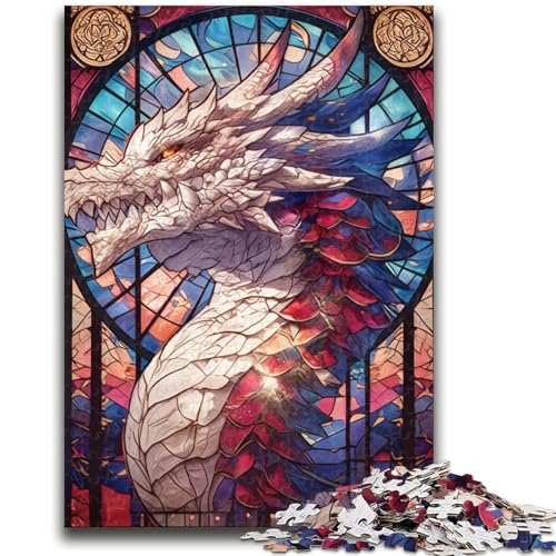 Puzzle 1000 Teile für Jugendliche Drache für und ab 14 Jahren Mitmachspiel Weihnachtsspiel Geschenke 50x75cm Puzzle 1000 Teile für Jugendliche Drache für und ab 14 Jahren Mitmachspiel Weihnachtsspiel Geschenke 50x75cm von LYXIANY