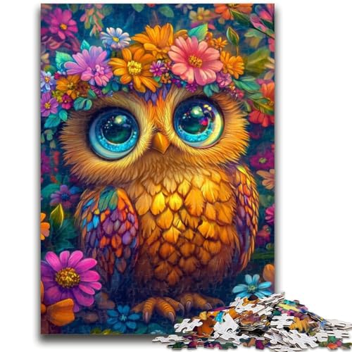 Puzzle 1000 Teile für Jugendliche Eulenblumen für und ab 14 Jahren Mitmachspiel Weihnachtsspiel Geschenke 38x26cm Puzzle 1000 Teile für Jugendliche Eulenblumen für und ab 14 Jahren Mitmachspiel Weihnachtsspiel Geschenke 38x26cm von LYXIANY