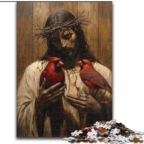 Puzzle 1000 Teile für Jugendliche Jesus für Alter 14 Jahre und älter Familienspiele Weihnachtsspiel Geschenke für Frauen 50x75cm Puzzle 1000 Teile für Jugendliche Jesus für Alter 14 Jahre und älter Familienspiele Weihnachtsspiel Geschenke für Frauen 50x75cm von LYXIANY