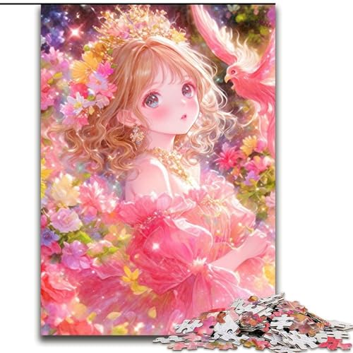 Puzzle 1000 Teile für Teenager, Anime-Mädchen, Lernspielzeug, ganze Familie (Größe 26x38cm) von LYXIANY