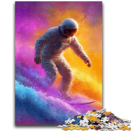 Puzzle 1000 Teile für Teenager, Astronaut, ab 14 Jahren, Quizspiel, Spaß für zu Hause, Aktivitäten, Geburtstagsgeschenk, Reisegeschenke, 50x75cm Puzzle 1000 Teile für Teenager, Astronaut, ab 14 Jahren, Quizspiel, Spaß für zu Hause, Aktivitäten, Geburtstagsgeschenk, Reisegeschenke, 50x75cm von LYXIANY