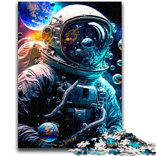 Puzzle 1000 Teile für Teenager, Astronaut, ab 14 Jahren, Quizspiel, Spaß für zu Hause, Aktivitäten, Geburtstagsgeschenk, Reisegeschenke, 50x75cm von LYXIANY