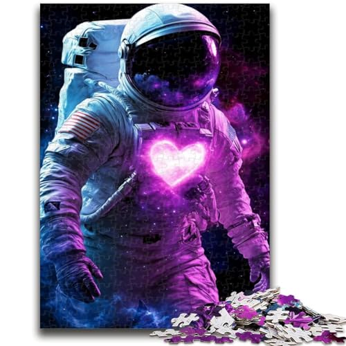 Puzzle 1000 Teile für Teenager, Astronaut, ab 14 Jahren, Quizspiel, Spaß für zu Hause, Aktivitäten, Geburtstagsgeschenk, Reisegeschenke, 50x75cm von LYXIANY