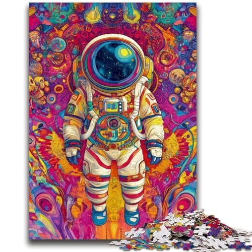 Puzzle 1000 Teile für Teenager, Astronauten-Traumspielzeug, Denkspiel zur Heimdekoration, für Kinder ab 14 Jahren, 26x38cm von LYXIANY