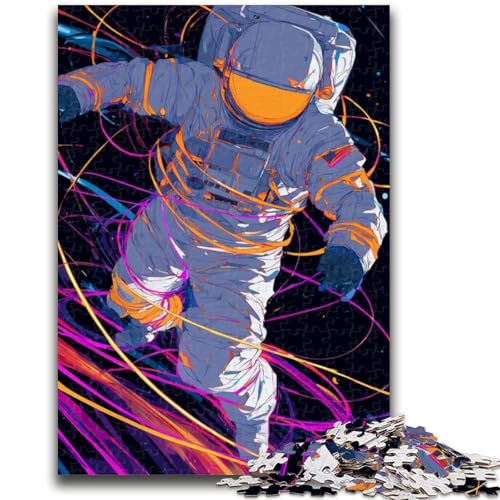 Puzzle 1000 Teile für Teenager, Astronautenspielzeug, Denkspiel zur Heimdekoration, für Kinder ab 14 Jahren, 26x38cm Puzzle 1000 Teile für Teenager, Astronautenspielzeug, Denkspiel zur Heimdekoration, für Kinder ab 14 Jahren, 26x38cm von LYXIANY