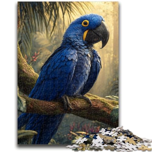 Puzzle 1000 Teile für Teenager, Blauer Papagei, ab 14 Jahren, Quizspiel, Spaß für zu Hause, Aktivitäten, Geburtstagsgeschenk, Reisegeschenke, 26x38cm Puzzle 1000 Teile für Teenager, Blauer Papagei, ab 14 Jahren, Quizspiel, Spaß für zu Hause, Aktivitäten, Geburtstagsgeschenk, Reisegeschenke, 26x38cm von LYXIANY