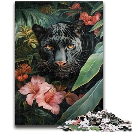 Puzzle 1000 Teile für Teenager, Blumenfuchs-Spielzeug, Denkspiel zur Heimdekoration, für Kinder ab 14 Jahren, 50x75cm von LYXIANY