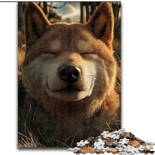 Puzzle 1000 Teile für Teenager, Braunbär-Spielzeug, Lernspiele, Stressabbau, Eltern-Kind-Interaktion, für Kinder ab 14 Jahren, 26x38cm Puzzle 1000 Teile für Teenager, Braunbär-Spielzeug, Lernspiele, Stressabbau, Eltern-Kind-Interaktion, für Kinder ab 14 Jahren, 26x38cm von LYXIANY