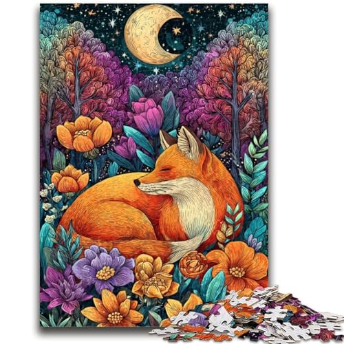 Puzzle 1000 Teile für Teenager, Dschungelfuchs-Spielzeug, Denkspiel zur Heimdekoration, für Kinder ab 14 Jahren, 50x75cm Puzzle 1000 Teile für Teenager, Dschungelfuchs-Spielzeug, Denkspiel zur Heimdekoration, für Kinder ab 14 Jahren, 50x75cm von LYXIANY