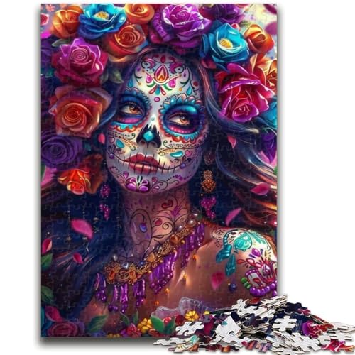 Puzzle 1000 Teile für Teenager, Fantasy-Skelett, ab 14 Jahren, Quizspiel, Spaß für zu Hause, Geburtstagsgeschenk, Reisegeschenk, 26x38cm von LYXIANY