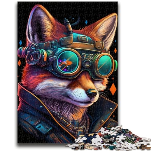 Puzzle 1000 Teile für Teenager, Fuchs-Spielzeug, Denkspiel zur Heimdekoration, für Kinder ab 14 Jahren, 50x75cm von LYXIANY