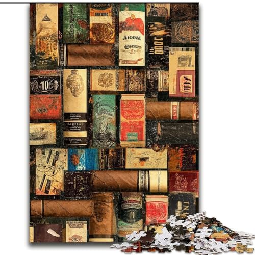 Puzzle 1000 Teile für Teenager, Geschenke, Bücherregal, Spielzeug, Lernspiele, Stressabbau, tolle Geschenke und Spielzeuge, 38x26cm Puzzle 1000 Teile für Teenager, Geschenke, Bücherregal, Spielzeug, Lernspiele, Stressabbau, tolle Geschenke und Spielzeuge, 38x26cm von LYXIANY