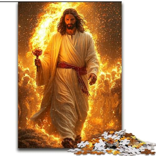 Puzzle 1000 Teile für Teenager, Geschenke, Jesus, Spielzeug, Lernspiele, Stressabbau, tolle Geschenke und Spielzeuge, 50x75cm Puzzle 1000 Teile für Teenager, Geschenke, Jesus, Spielzeug, Lernspiele, Stressabbau, tolle Geschenke und Spielzeuge, 50x75cm von LYXIANY