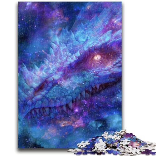 Puzzle 1000 Teile für Teenager, Geschenke, Psychedelischer Drache, Stressabbau, Schwierige Herausforderung, Ganze Familie, 50x75cm Puzzle 1000 Teile für Teenager, Geschenke, Psychedelischer Drache, Stressabbau, Schwierige Herausforderung, Ganze Familie, 50x75cm von LYXIANY