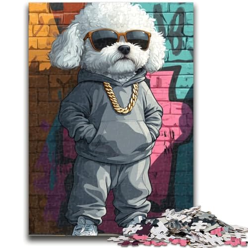 Puzzle 1000 Teile für Teenager, Geschenke, Straßenhund, geeignet für Kinder ab 14 Jahren, Familienspiele, tolles Geschenk für die ganze Familie, 50x75cm Puzzle 1000 Teile für Teenager, Geschenke, Straßenhund, geeignet für Kinder ab 14 Jahren, Familienspiele, tolles Geschenk für die ganze Familie, 50x75cm von LYXIANY