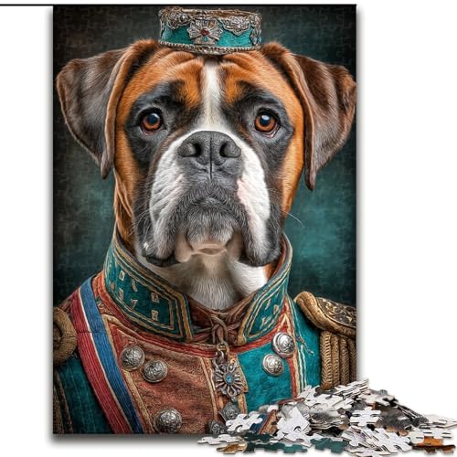 Puzzle 1000 Teile für Teenager, Geschenke für Boxerhunde, Spielzeug, Lernspiele, Stressabbau, Künstlersammlung, Bildende Kunst, 50x75cm Puzzle 1000 Teile für Teenager, Geschenke für Boxerhunde, Spielzeug, Lernspiele, Stressabbau, Künstlersammlung, Bildende Kunst, 50x75cm von LYXIANY