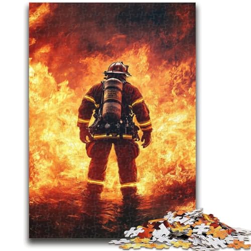 Puzzle 1000 Teile für Teenager, Geschenke für Feuerwehrleute, Lernspiel, Herausforderung, Spielzeug, Geburtstagsgeschenk, Geschenke, 50x75cm Puzzle 1000 Teile für Teenager, Geschenke für Feuerwehrleute, Lernspiel, Herausforderung, Spielzeug, Geburtstagsgeschenk, Geschenke, 50x75cm von LYXIANY