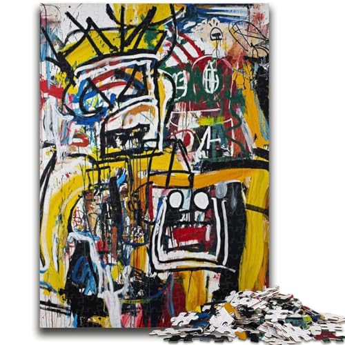 Puzzle 1000 Teile für Teenager, Graffiti-Kunstspielzeug, Denkspiel zur Heimdekoration, für Kinder ab 14 Jahren, 50x75cm von LYXIANY