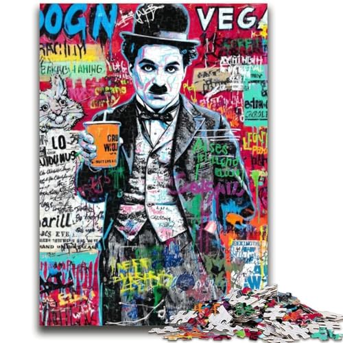 Puzzle 1000 Teile für Teenager, Graffiti-Spielzeug, Denkspiel zur Heimdekoration, für Kinder ab 14 Jahren, 26x38cm von LYXIANY