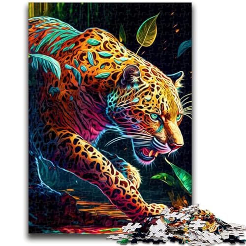 Puzzle 1000 Teile für Teenager, Jaguar, ab 14 Jahren, Quizspiel, Spaß für zu Hause, Aktivitäten, Geburtstagsgeschenk, Reisegeschenke, 26x38cm von LYXIANY