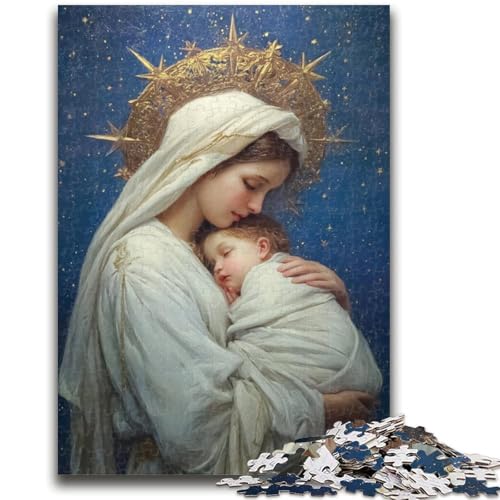 Puzzle 1000 Teile für Teenager, Jesus-Kunst, ab 14 Jahren, Quizspiel, Spaß für zu Hause, Geburtstagsgeschenk, Reisegeschenke, 26x38cm von LYXIANY