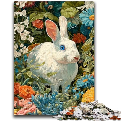 Puzzle 1000 Teile für Teenager, Kaninchen, ab 14 Jahren, Quizspiel, Spaß für zu Hause, Aktivitäten, Geburtstagsgeschenk, Reisegeschenke, 50x75cm Puzzle 1000 Teile für Teenager, Kaninchen, ab 14 Jahren, Quizspiel, Spaß für zu Hause, Aktivitäten, Geburtstagsgeschenk, Reisegeschenke, 50x75cm von LYXIANY