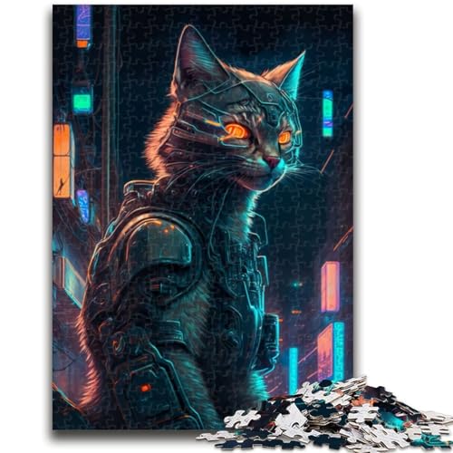 Puzzle 1000 Teile für Teenager, Katze und Mensch, ab 14 Jahren, Quizspiel, Spaß für zu Hause, Geburtstagsgeschenk, Reisegeschenk, 50x75cm Puzzle 1000 Teile für Teenager, Katze und Mensch, ab 14 Jahren, Quizspiel, Spaß für zu Hause, Geburtstagsgeschenk, Reisegeschenk, 50x75cm von LYXIANY