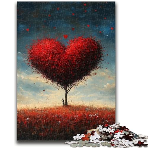 Puzzle 1000 Teile für Teenager, Liebesbaum, ab 14 Jahren, Quizspiel, Spaß für zu Hause, Aktivitäten, Geburtstagsgeschenk, Reisegeschenke, 50x75cm Puzzle 1000 Teile für Teenager, Liebesbaum, ab 14 Jahren, Quizspiel, Spaß für zu Hause, Aktivitäten, Geburtstagsgeschenk, Reisegeschenke, 50x75cm von LYXIANY