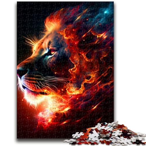 Puzzle 1000 Teile für Teenager, Löwe, ab 14 Jahren, Quizspiel, Spaß für zu Hause, Aktivitäten, Geburtstagsgeschenk, Reisegeschenke, 50x75cm Puzzle 1000 Teile für Teenager, Löwe, ab 14 Jahren, Quizspiel, Spaß für zu Hause, Aktivitäten, Geburtstagsgeschenk, Reisegeschenke, 50x75cm von LYXIANY