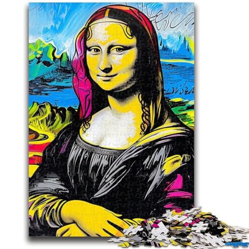 Puzzle 1000 Teile für Teenager, Mona Lisa, für Kinder ab 14 Jahren, pädagogische Herausforderung, lustige Aktivitäten zu Hause, Geburtstagsgeschenke, Reisegeschenke, 50x75cm Puzzle 1000 Teile für Teenager, Mona Lisa, für Kinder ab 14 Jahren, pädagogische Herausforderung, lustige Aktivitäten zu Hause, Geburtstagsgeschenke, Reisegeschenke, 50x75cm von LYXIANY