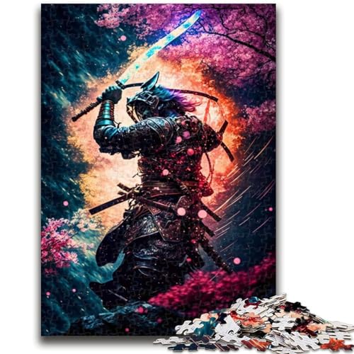 Puzzle 1000 Teile für Teenager, Samurai, ab 14 Jahren, Quizspiel, Spaß für zu Hause, Aktivitäten, Geburtstagsgeschenk, Reisegeschenke, 50x75cm Puzzle 1000 Teile für Teenager, Samurai, ab 14 Jahren, Quizspiel, Spaß für zu Hause, Aktivitäten, Geburtstagsgeschenk, Reisegeschenke, 50x75cm von LYXIANY