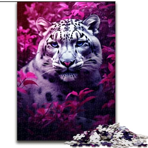 Puzzle 1000 Teile für Teenager, Schneeleopard, Spielzeug, Lernspiele, Stressabbau, tolle Geschenke und Spielzeuge, 50x75cm Puzzle 1000 Teile für Teenager, Schneeleopard, Spielzeug, Lernspiele, Stressabbau, tolle Geschenke und Spielzeuge, 50x75cm von LYXIANY