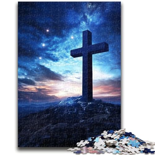 Puzzle 1000 Teile für Teenager, Sternenkreuz, ab 14 Jahren, Quizspiel, Spaß für zu Hause, Aktivitäten, Geburtstagsgeschenk, Reisegeschenke, 50x75cm Puzzle 1000 Teile für Teenager, Sternenkreuz, ab 14 Jahren, Quizspiel, Spaß für zu Hause, Aktivitäten, Geburtstagsgeschenk, Reisegeschenke, 50x75cm von LYXIANY