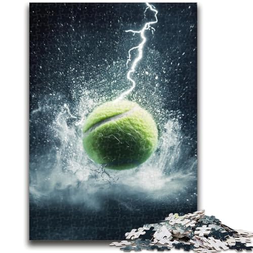 Puzzle 1000 Teile für Teenager, Tennissport, Stressabbau, schwierige Herausforderung, gutes Geschenk für die ganze Familie, 38x26cm Puzzle 1000 Teile für Teenager, Tennissport, Stressabbau, schwierige Herausforderung, gutes Geschenk für die ganze Familie, 38x26cm von LYXIANY